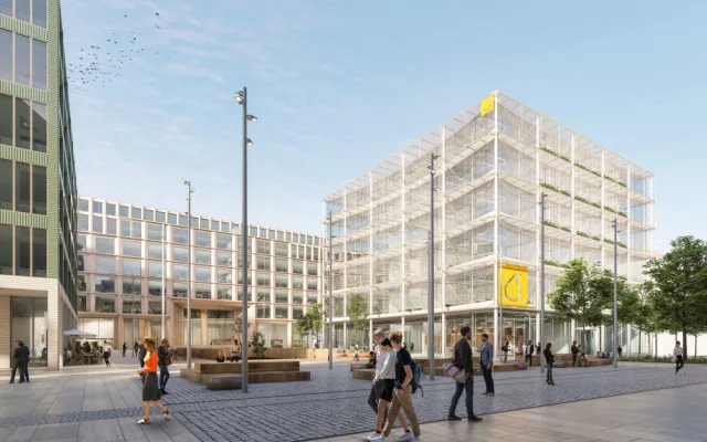 VIZUALIZACE: Čtvrtý kvadrant Vítězného náměstí navrhne česko-nizozemský tým architektů