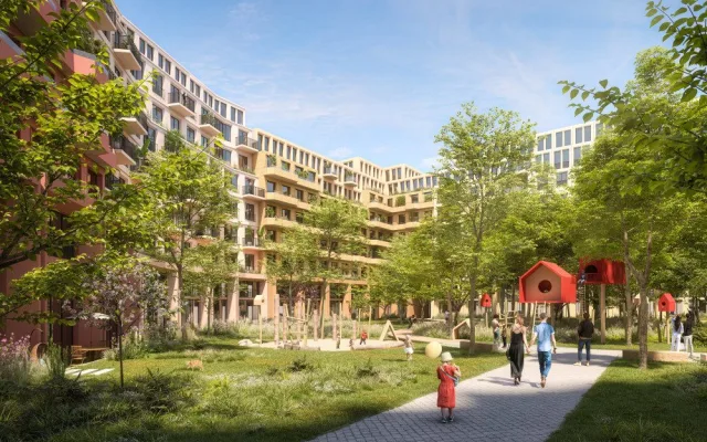 VIZUALIZACE: Čtvrtý kvadrant Vítězného náměstí navrhne česko-nizozemský tým architektů