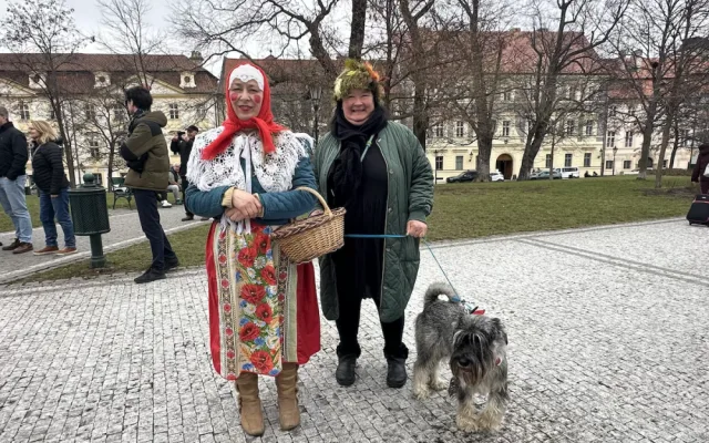 FOTOGALERIE: Když klokan potká jeptišku. Prahou prošel průvod masopustních masek