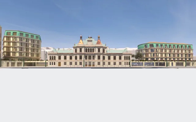 VIZUALIZACE: Mikrobyty a promenáda s obchody. Tak bude vypadat nádraží Vyšehrad.