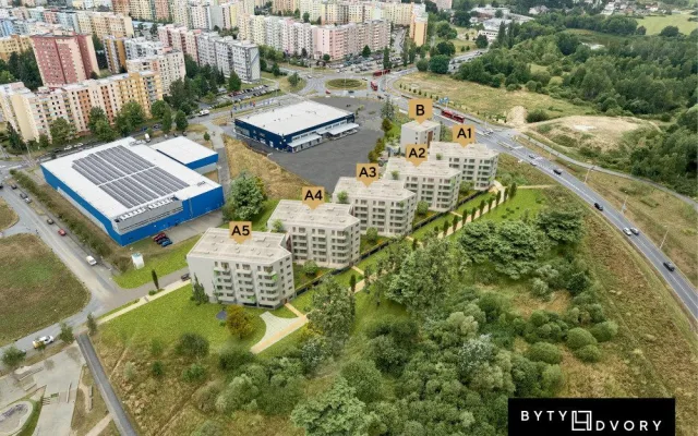 V Českých Budějovicích vznikají nové byty. Hypotéku budou zájemci řešit za více než rok