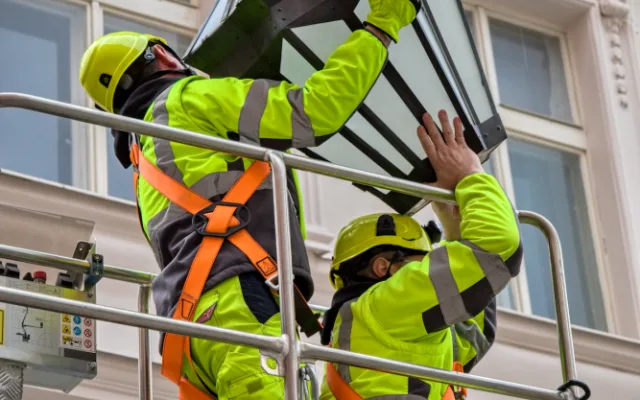 V Praze znovu svítí kubistická lucerna, poslední funkční na světě