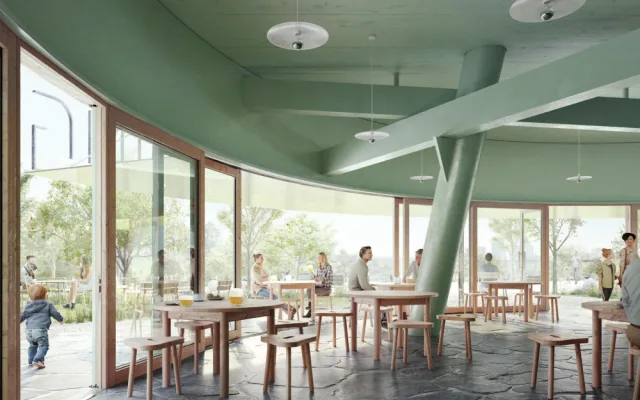 VIZUALIZACE: Podívejte se, jak bude vypadat rozhledna s restaurací v Malešickém parku