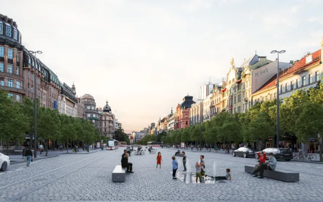 ANKETA: Za tři roky se vrátí tramvaje do horní části Václavského náměstí. Primátor je skeptický, co na projekt říkáte vy?