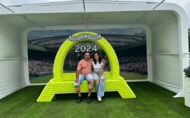 Malí vítězové Race to Wimbledon se podívali na slavný turnaj. Sledovali zápasy svých idolů