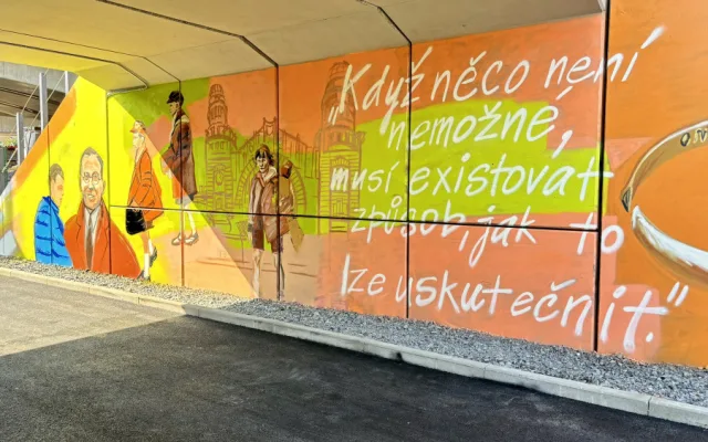 Slavnostní otevření ulice Nicholase Wintona
