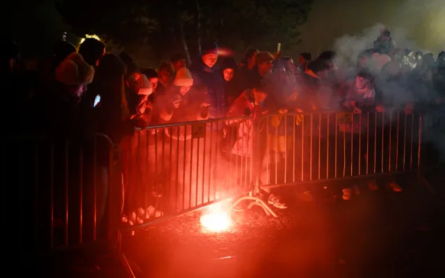 Výstaviště ovládla pekelná show. Dorazili krampusáci z Čech i Rakouska.