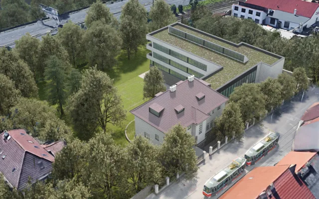 Na Zlíchově začala stavba nového pavilonu školy pro děti se specifickými poruchami chování