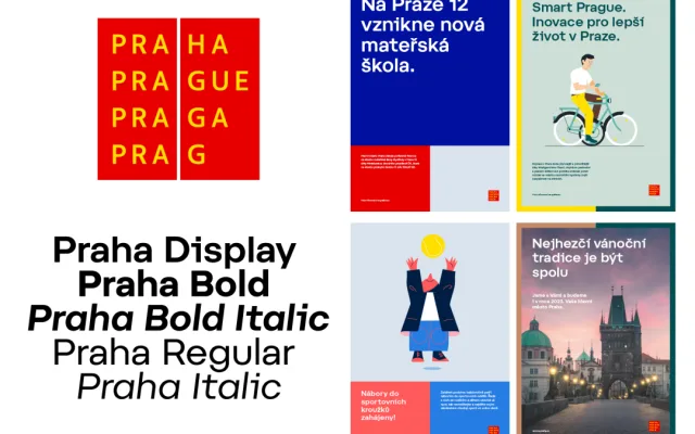ANKETA: Nové písmo i ilustrace. Praha nechala upravit svou vizuální identitu