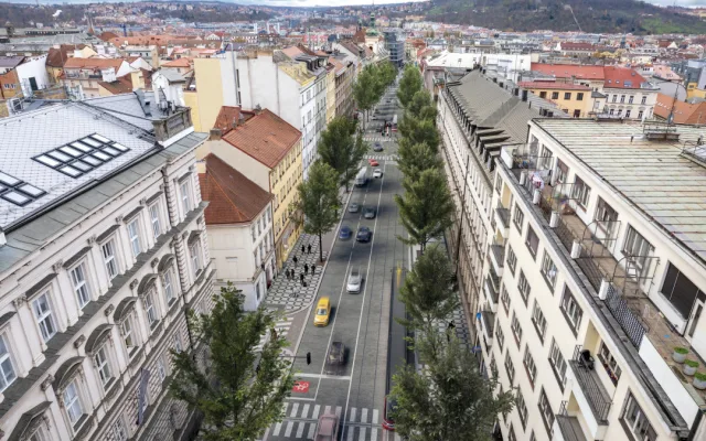 Ulice Ječná po.