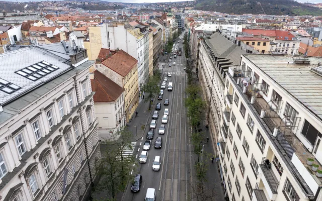 Ulice Ječná před.