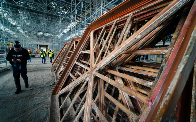 FOTOGALERIE: Tři roky rekonstrukcí. Podívejte se, jak to vypadá v Průmyslovém paláci