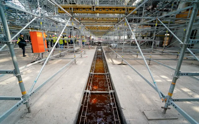 FOTOGALERIE: Tři roky rekonstrukcí. Podívejte se, jak to vypadá v Průmyslovém paláci