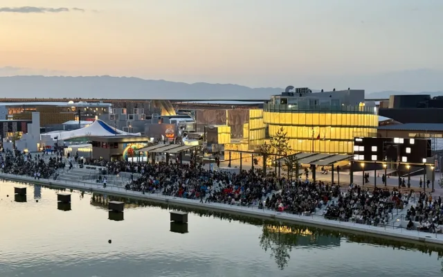 Na japonském Expu otevřeli český pavilon, navrhli ho architekti z Prahy