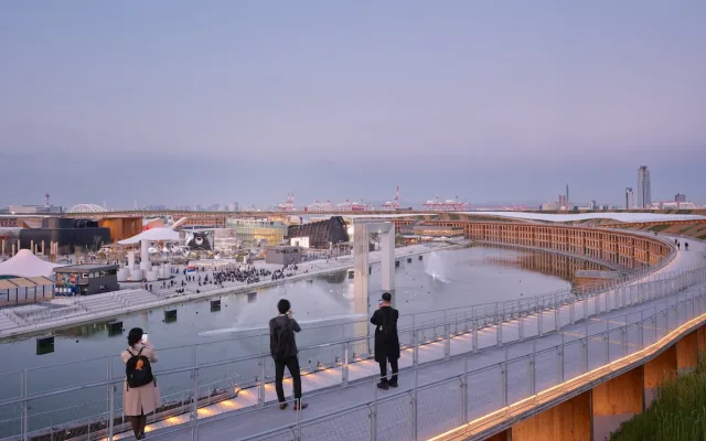 Na japonském Expu otevřeli český pavilon, navrhli ho architekti z Prahy