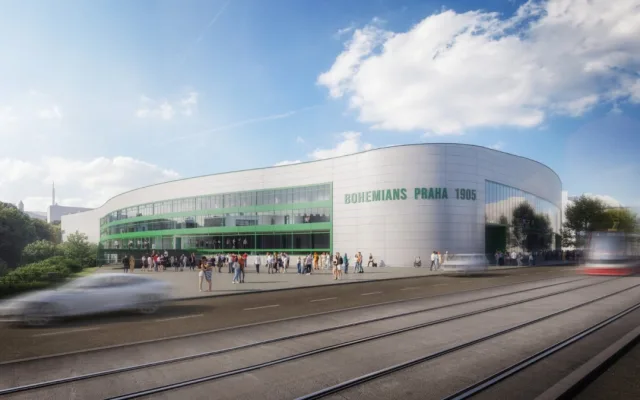 VIZUALIZACE: Nový stadion Bohemians dostal podobu, práce na Ďolíčku začnou už letos