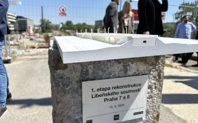Začala rekonstrukce části Libeňského mostu, hotovo má být do dvou let