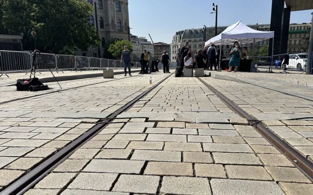 Začíná stavba tramvajové trati vedle Národního muzea, primátor nadšený není