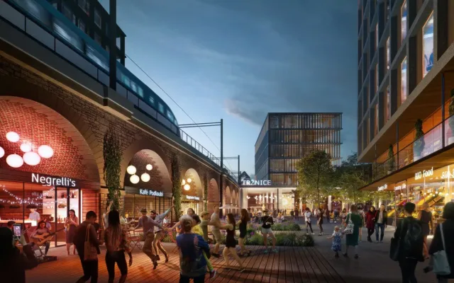 Praha schválila změny plánu pro okolí Florence a příspěvky developera