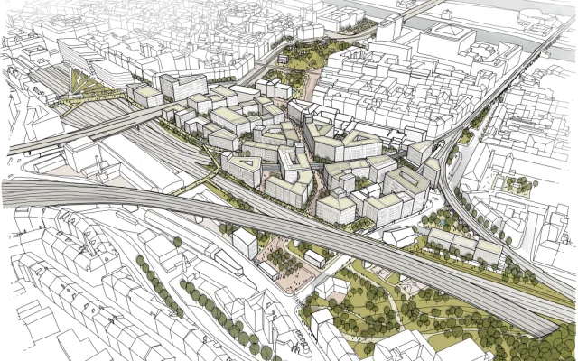 Praha schválila změny plánu pro okolí Florence a příspěvky developera