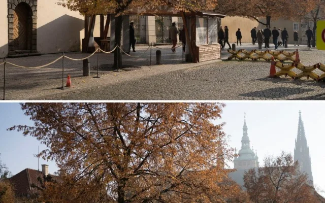 VIZUALIZACE: Pražský hrad bude mít nová kontrolní stanoviště, nahradí staré přístřešky