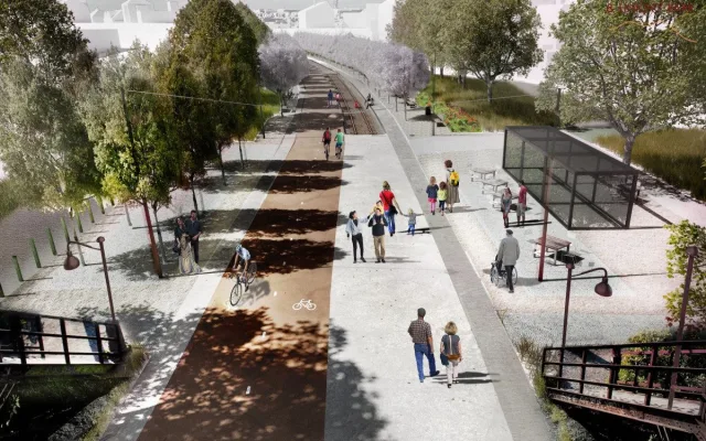 Další krok k realizaci drážní promenády v Praze 10. Město podepíše memorandum