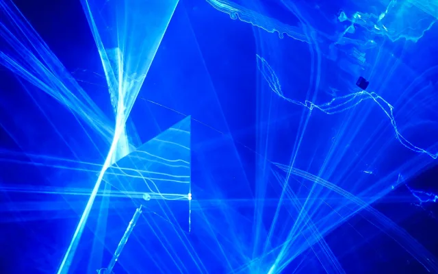 FOTO: Videomapping i projekce na vodní stěnu. Začal Signal Festival