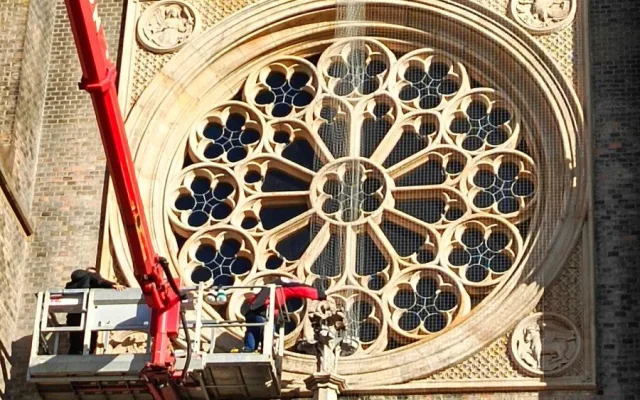 Svatá Ludmila přišla dočasně o hlas, bicí mechanismus totiž renovují