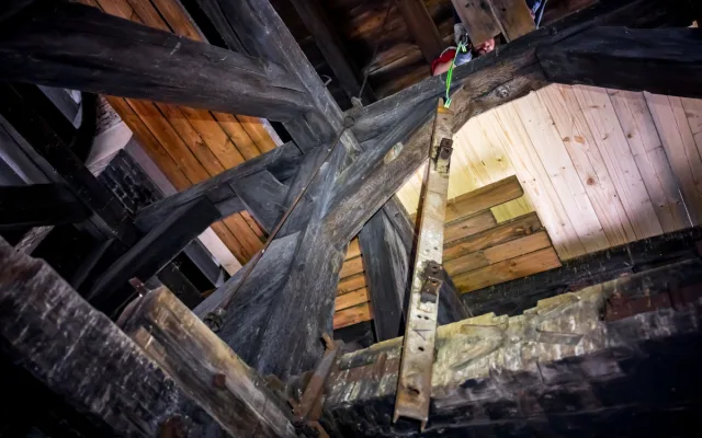 Svatá Ludmila přišla dočasně o hlas, bicí mechanismus totiž renovují