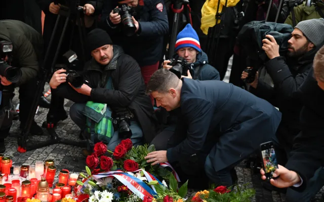 FOTO,VIDEO: 17. listopad na Národní třídě. Pavel, Babiš I Rakušan sklidili kritiku