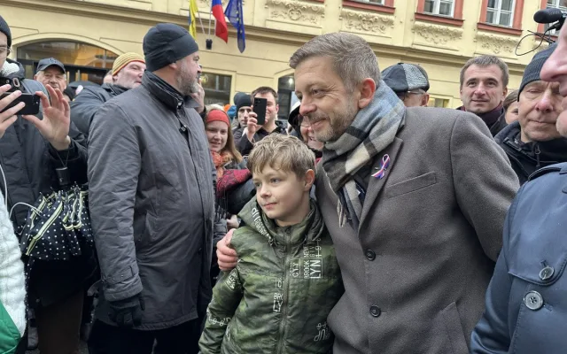 FOTO,VIDEO: 17. listopad na Národní třídě. Pavel, Babiš I Rakušan sklidili kritiku