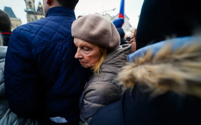 FOTO: Na protivládní demonstraci Milionu chvilek dorazily na Staromák tisíce lidí