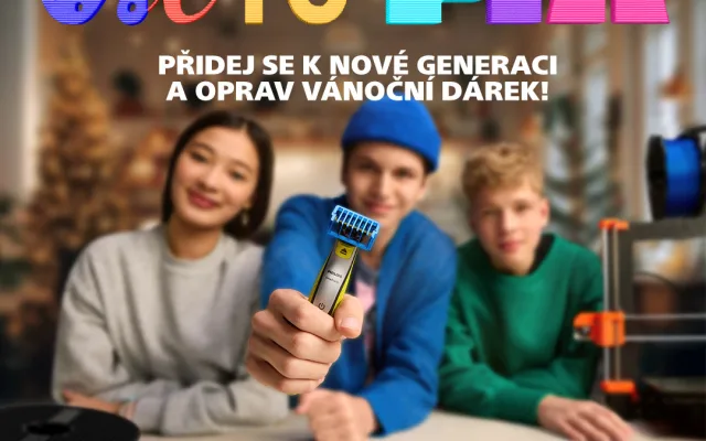 Gen Fix: Philips a Prusa Research učí teenagery opravovat věci pomocí 3D tisku