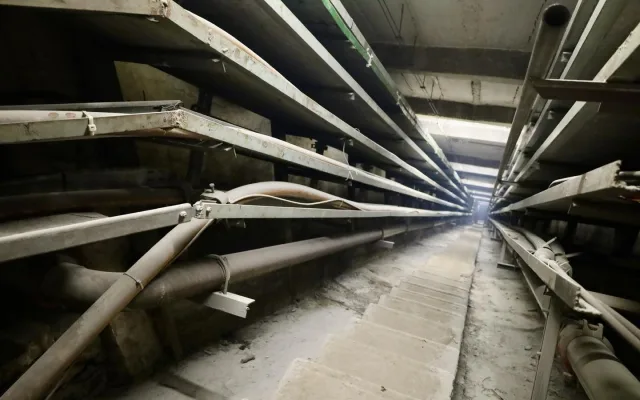 FOTO: Ze stanice Flora je staveniště, sovětské eskalátory už jsou pryč