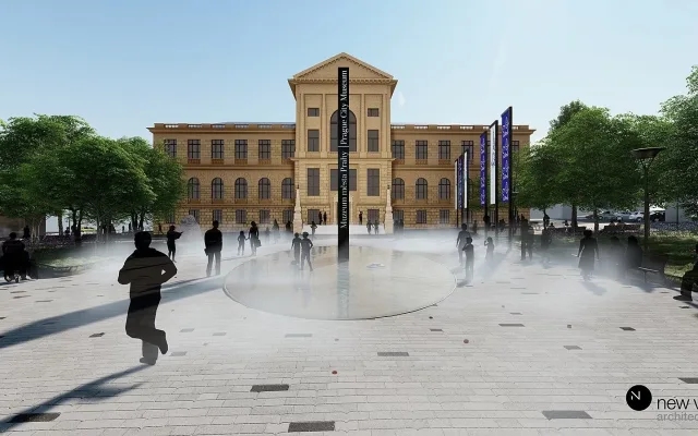Fontána i nové cesty. Zanedbané náměstí na Florenci čeká proměna