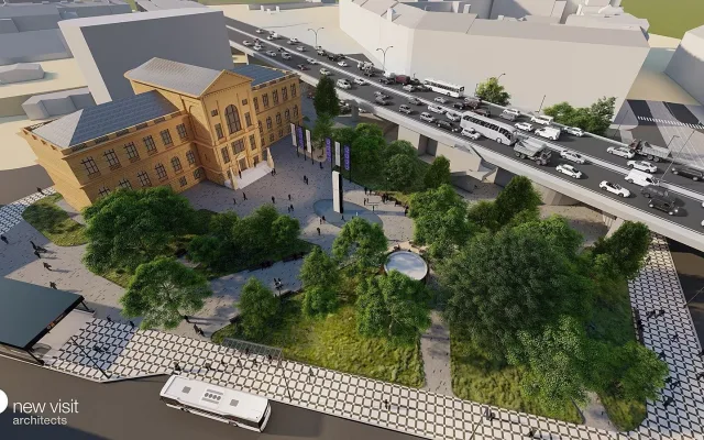Fontána i nové cesty. Zanedbané náměstí na Florenci čeká proměna
