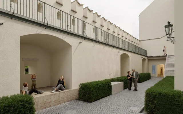 VIZUALIZACE: Pražský hrad bude mít vzdělávací centrum v nevyužívaných domech