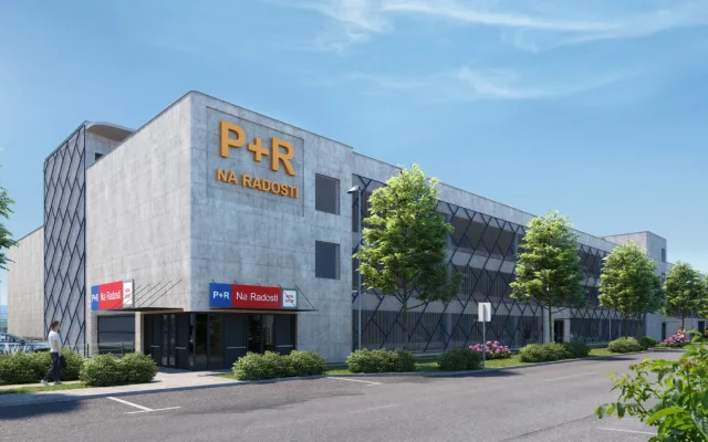 VIZUALIZACE: Na Zličíně postaví P+R parkoviště pro 600 aut