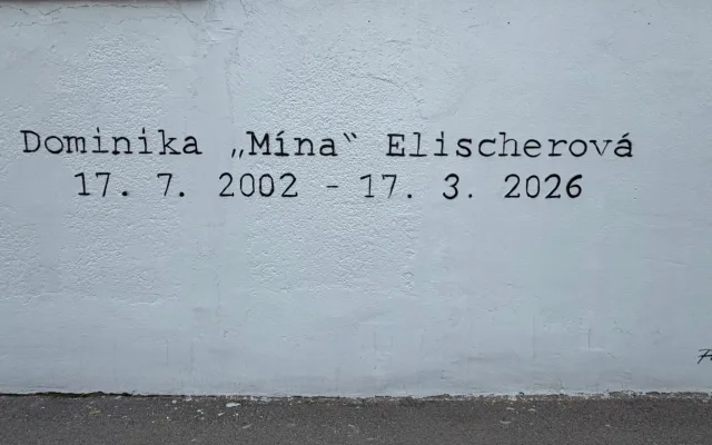 Zesnulou influencerku Mínu připomíná ve Vysočanech nový mural