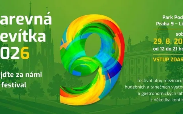 Barevná devítka 2026: Hudba, tanec a chutě z celého světa opět rozzáří Podviní