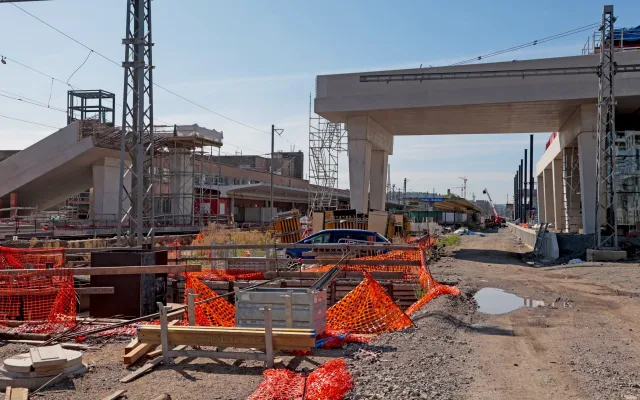 Smíchovské nádraží se mění před očima. První nová nástupiště otevřou již na podzim