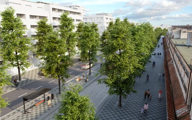 Začala stavba tramvajové trati přes nákladové nádraží Žižkov, hotovo má být za rok