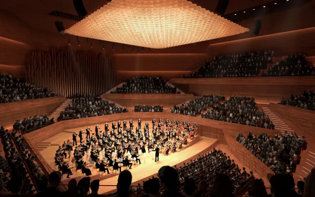 Praha požádala o stavební povolení pro Vltavskou filharmonii, začít se má v roce 2028