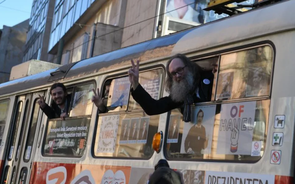 Tramvaj Václava Havla se vrací do pražských ulic.