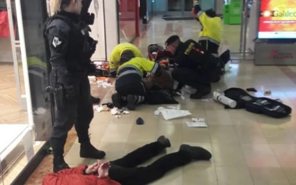 Snímek z místa činu.