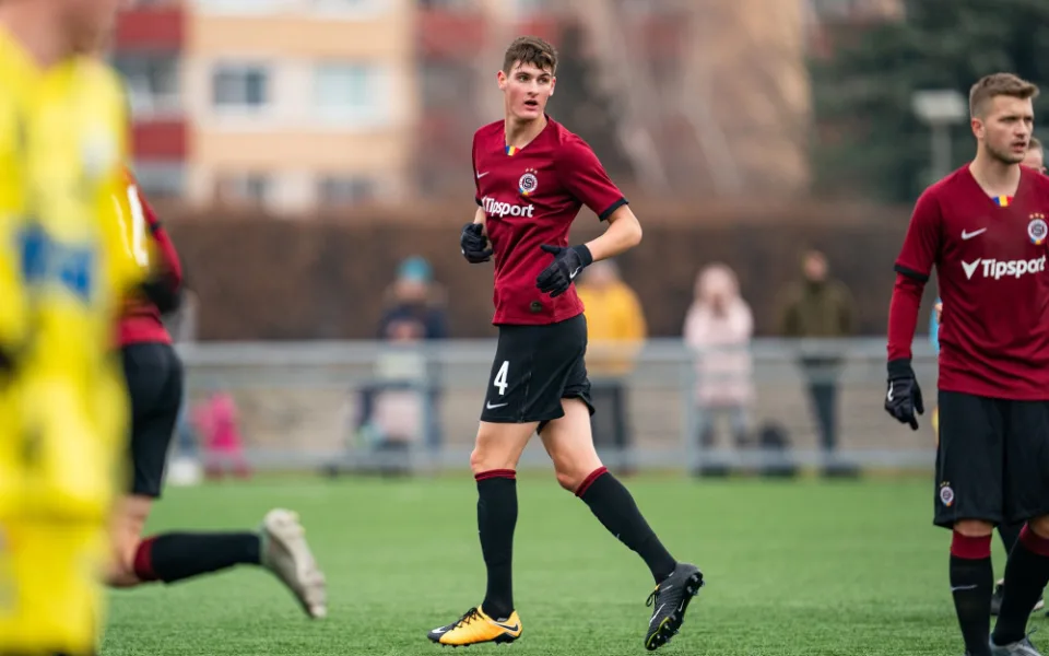 fotbal, Sparta, posila Lukáš Hušek