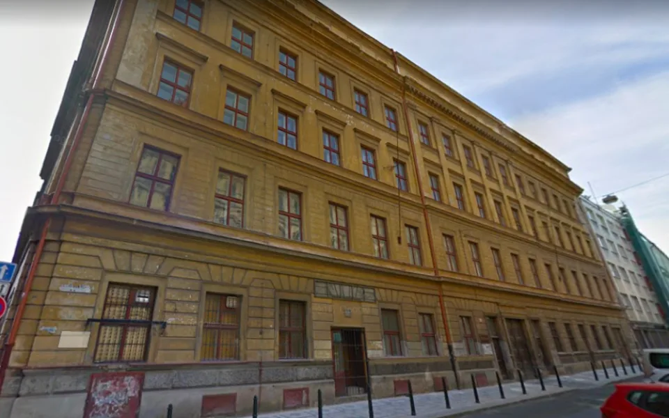 Budova bývalého Tuzexu. 