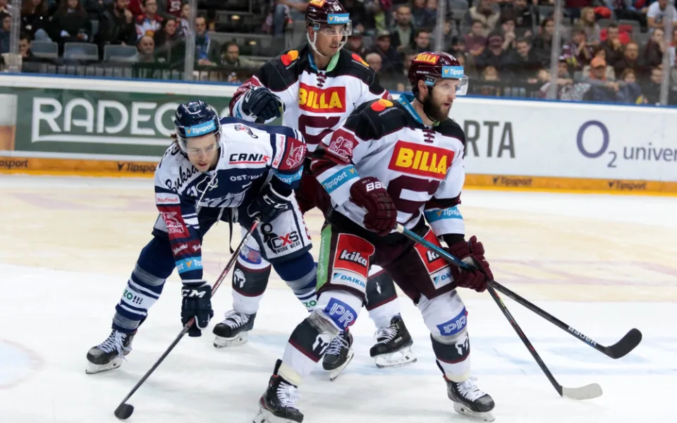 Sparta v úterý porazila Vítkovice a posunula se na druhé místo v tabulce.