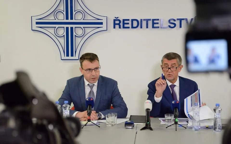 Vladimír Kremlík a Andrej Babiš.