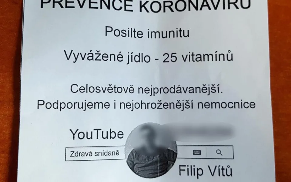 Prevence proti koronaviru. Inspekce řeší prodejce doplňků stravy, kteří parazitují virové epidemii.